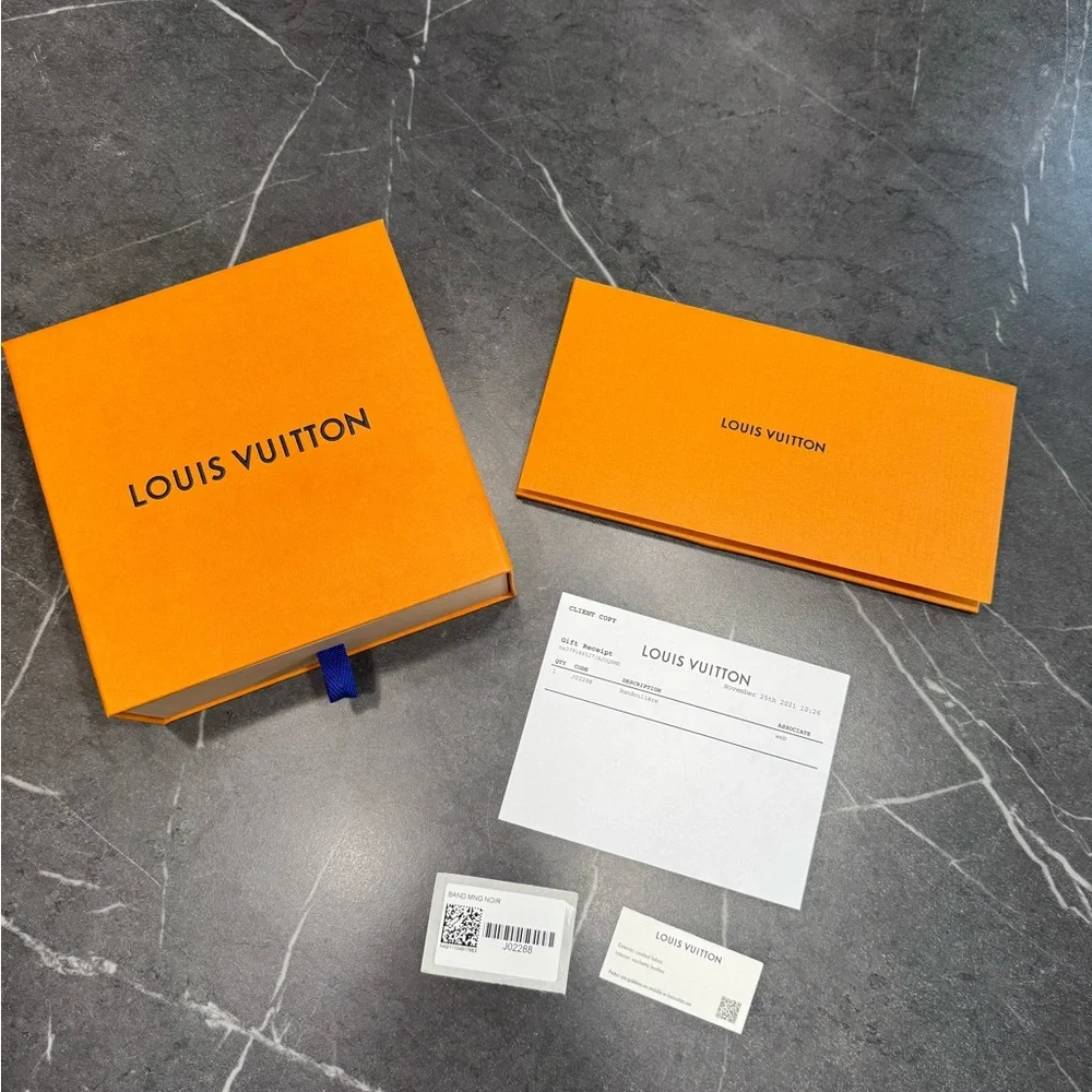 Louis Vuitton Bandouliere Monogram and Black Bag Strap